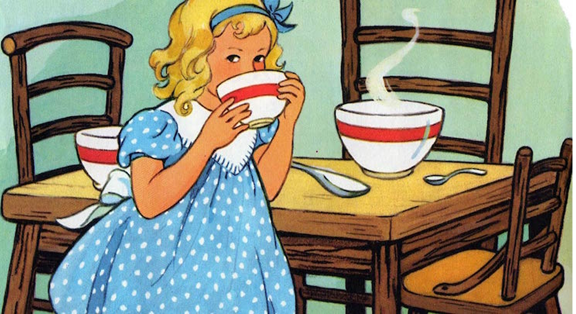 Goldilocks and the Three Bears illustration