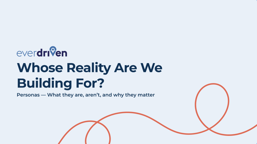 Whose Reality Are We Building For presentation slide